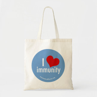 Tote Bag I immunité Fourre-tout de coeur