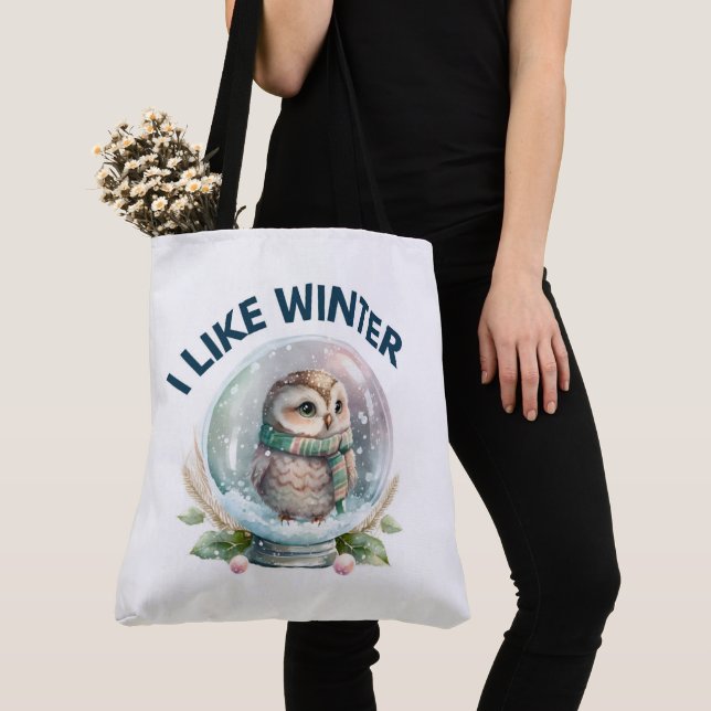 Tote Bag  I like winter (De près)