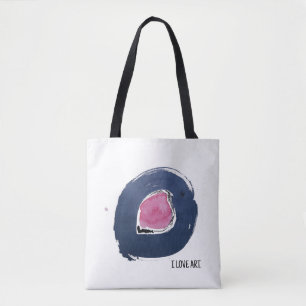 Tote Bag I Love Art.