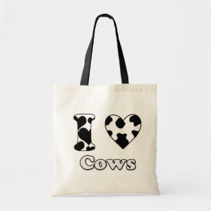 Tote Bag I love Cows