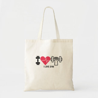 Tote Bag I Love Gym