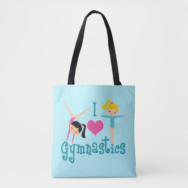 Tote Bag I Love Gymnastique (Devant)