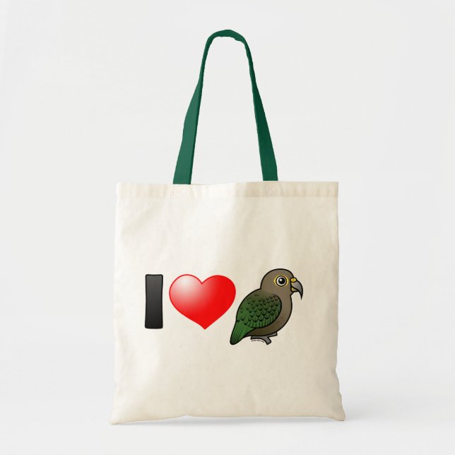 Tote Bag I Love Keas (Devant)