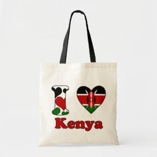 Tote Bag I love Kenya
