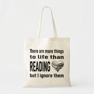 Tote Bag I Love Lecture Livre Lover Lecteur Bibliothécaire 