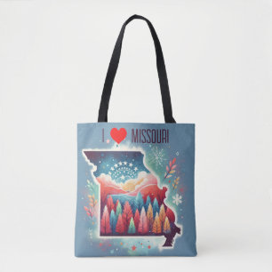 Tote Bag I Love Missouri