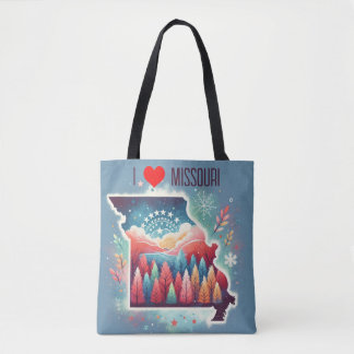 Tote Bag I Love Missouri