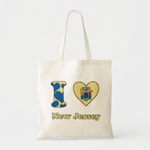 Tote Bag I love New Jersey