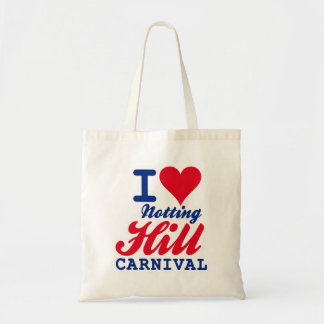 TOTE BAG I LOVE NOTTING HILL CARNIVAL