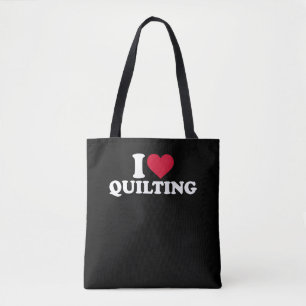 Tote Bag I Love quilting Premium