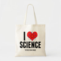 I Love Science Scientifique Personnalisé Modèle At