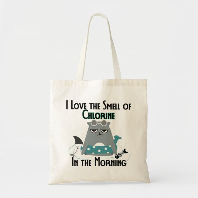Tote Bag I Love the odorat of Chlorine 02.w (Devant)