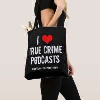 I Love True Crime Podcasts Podcast Personnalisé