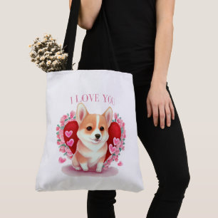 Tote Bag I Love you Tasche
