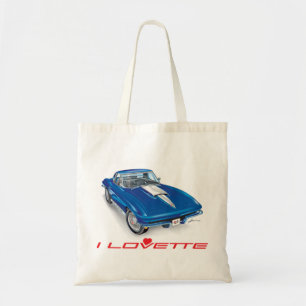 TOTE BAG I LOVETTE UNIQUE CONCEPTION DE VOITURE