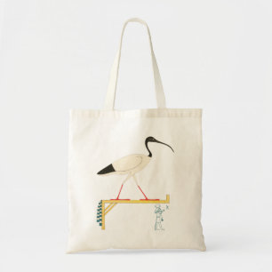 Tote Bag Ibis Illustration & Thoth Hiéroglyphic T-Shirt