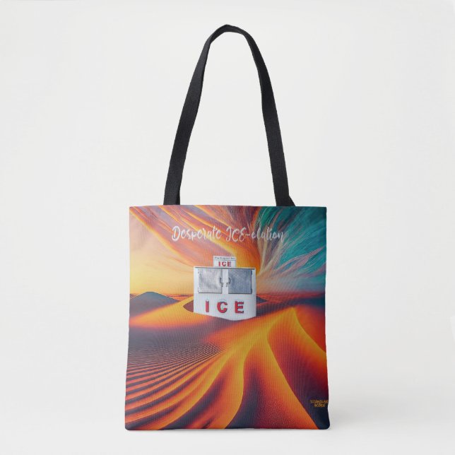 Tote Bag ICE désespérée (Devant)