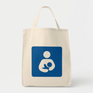 Tote Bag Icône Allaitement / Nourriture