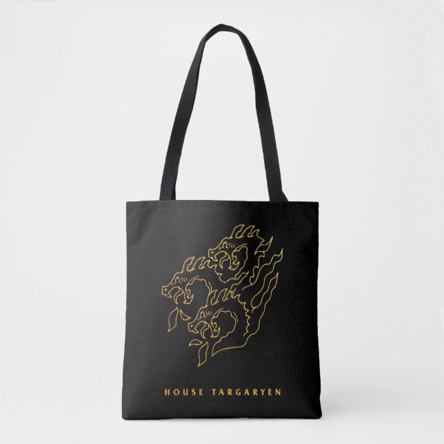 Tote Bag Icône de la maison Targaryen (Devant)