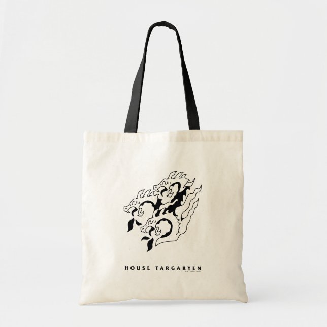 Tote Bag Icône de la maison Targaryen (Devant)