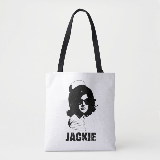 Tote Bag Icône de style révolutionnaire de Jackie Jacquelin (Devant)