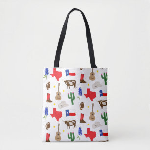 Tote Bag Icônes du Texas