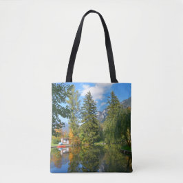 Tote Bag Idéal de l'étang d'automne