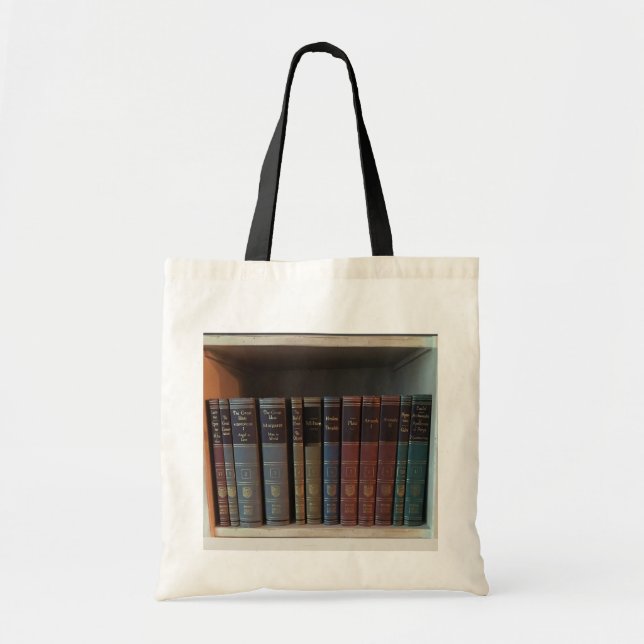 Tote Bag Idée cadeau de amateur de livres personnalisée (Devant)