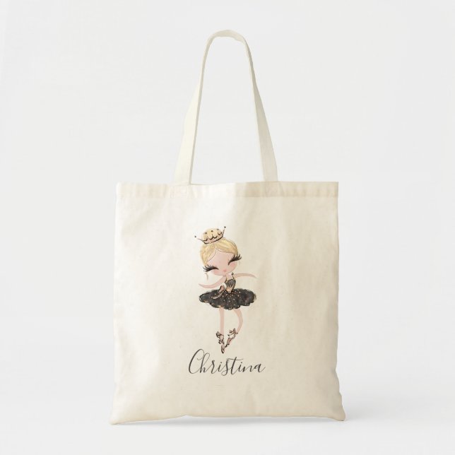 Tote Bag Idée de cadeau de partie de ballet personnalisée (Devant)