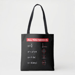 Tote Bag Idée de cadeau de professeur de mathématiques