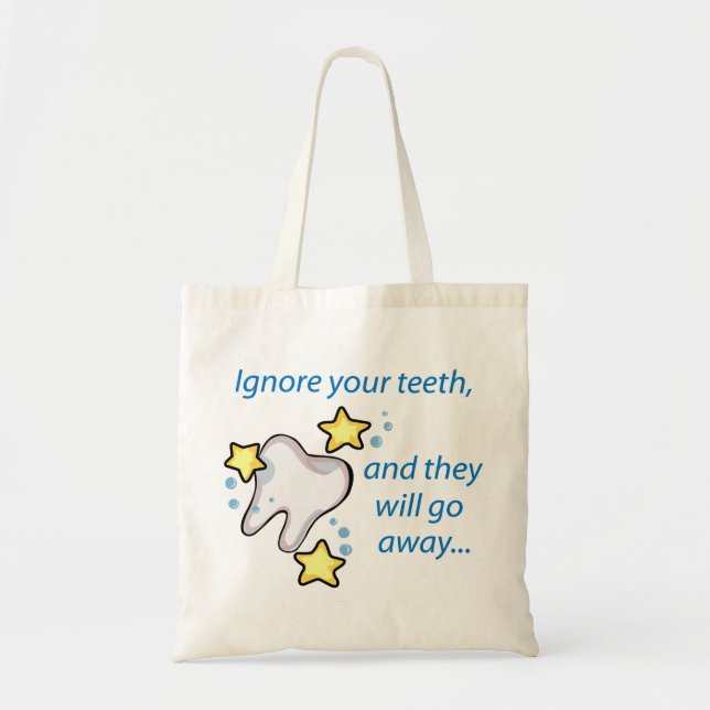 Tote Bag Ignorer vos dents (Devant)