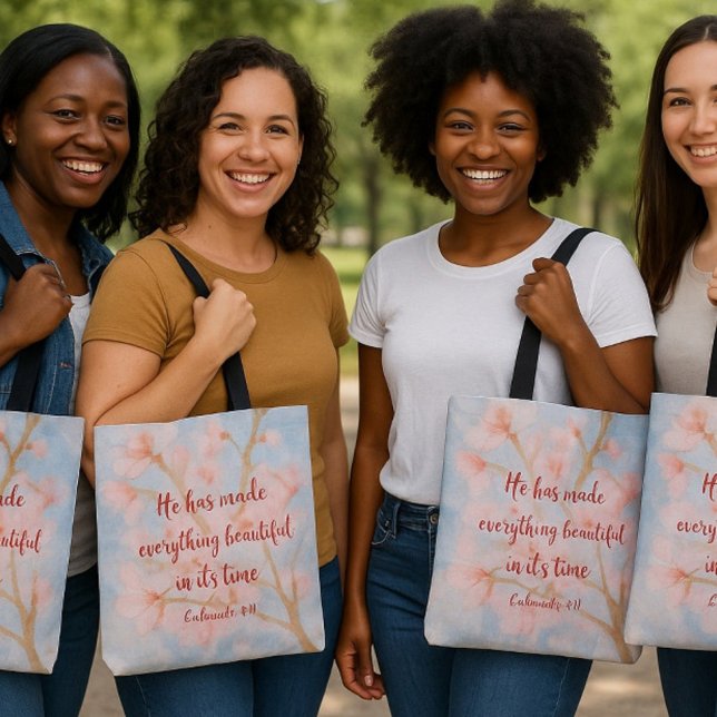 Tote Bag Il a tout fait belle fleur de cerisier (Créateur téléchargé)