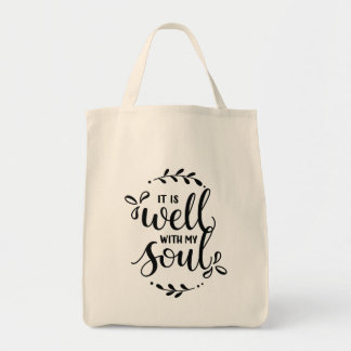 Tote Bag Il est bien avec mon âme - Fourre-tout