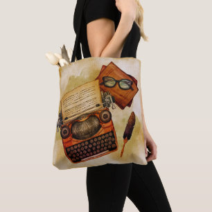 Tote Bag Il Est Écrit Vintage
