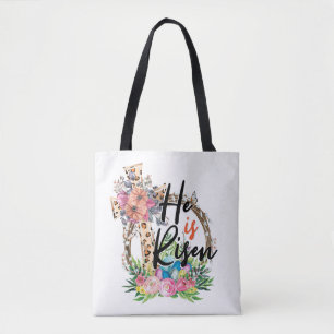 Tote Bag Il est ressuscité christian pâques