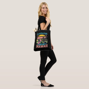Tote Bag Il est temps de surfer - Hawaii