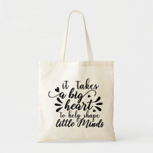 Tote Bag il faut un grand coeur pour aider à former des pet