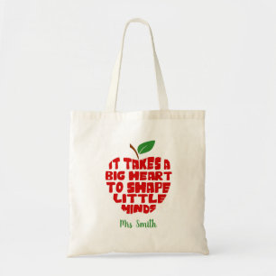 Tote Bag il faut un grand coeur pour aider à former des pet