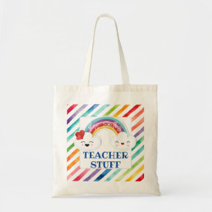 Tote Bag Il faut un grand coeur rouge pomme appréciation en