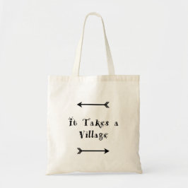 Tote Bag Il prend un village - adoption Parenting