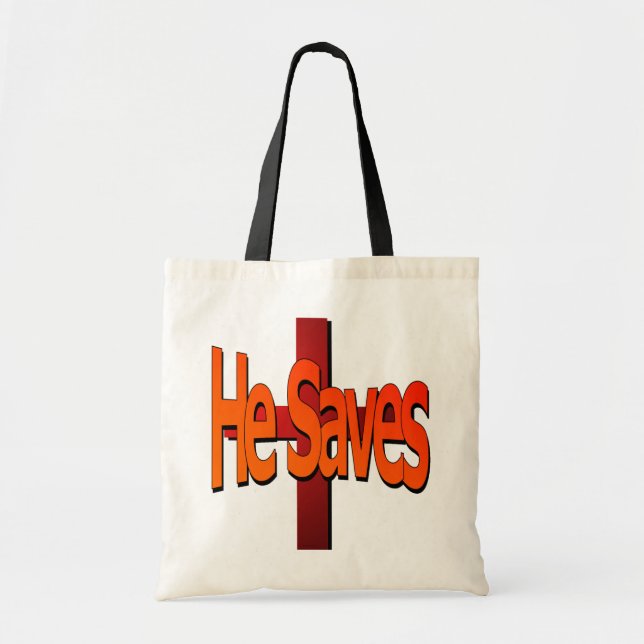 Tote Bag Il sauve le budget Fourre-tout (Devant)