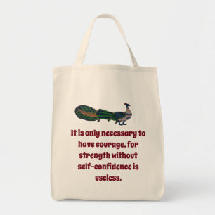 Tote Bag Il Suffit D'Avoir Courage - Confiance