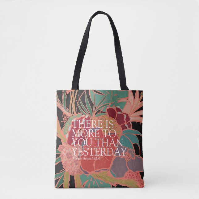 Tote Bag Il y a plus pour vous qu'hier (Devant)