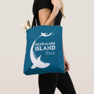 Tote Bag Île de Guadalupe Mexique | Plongée avec requins