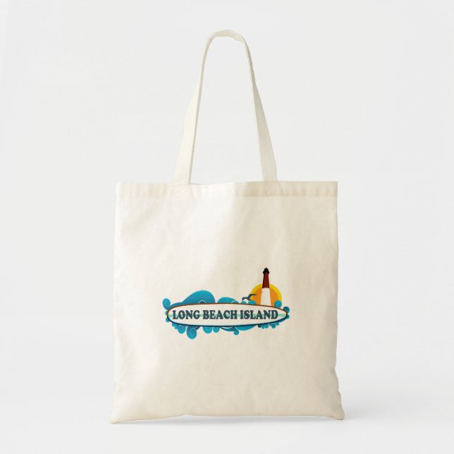 Tote Bag Île de Long Beach (Devant)