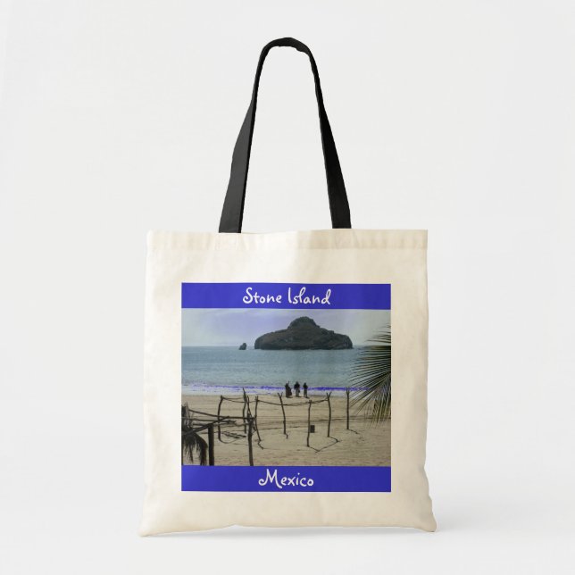 Tote Bag Ile de Pierre, Mexique (Devant)
