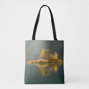 TOTE BAG ÎLE ENTOURÉE D'EAU