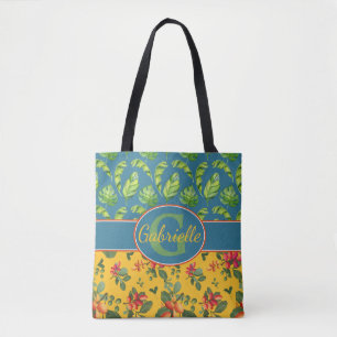 Tote Bag Île tropicale personnalisée