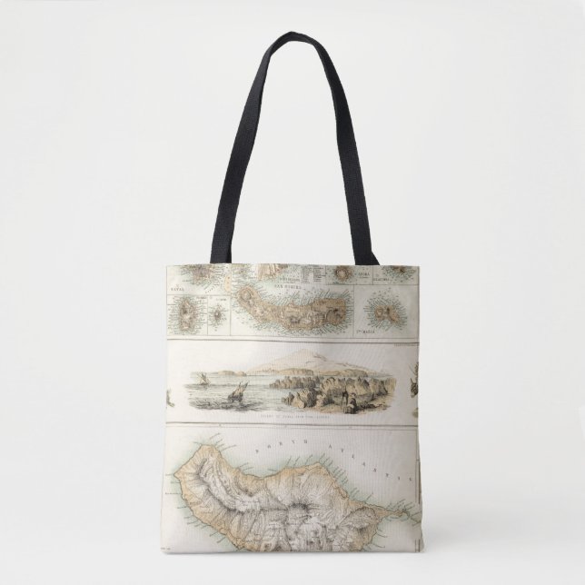 Tote Bag Îles portugaises dans l'Océan Atlantique (Devant)
