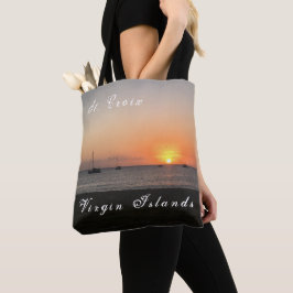 Tote Bag Iles Vierges américaines St. Croix Sunset Tropical